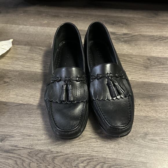 Men’s Bass Loafers With Accent Black Edgewater Size 12 With Box main image 5